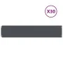 Bordes césped 30 uds antracita 20x103 cm acero laminado frío von , Garteneinfassung und Einfassung - Ref: Foro24-860162, Prei...
