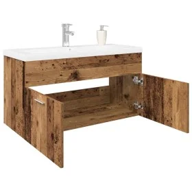 Mueble para lavabo con lavabo incorporado madera vieja von , Badezimmermöbel - Ref: Foro24-3328909, Preis: 293,44 €, Rabatt: %