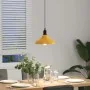 Lámpara colgante regulable altura E27 amarillo brillante Ø 31cm by , Lamps - Ref: Foro24-4103439, Price: 35,36 €, Discount: %