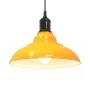 Lámpara colgante regulable altura E27 amarillo brillante Ø 31cm by , Lamps - Ref: Foro24-4103439, Price: 35,36 €, Discount: %