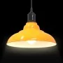Lámpara colgante regulable altura E27 amarillo brillante Ø 31cm by , Lamps - Ref: Foro24-4103439, Price: 35,36 €, Discount: %