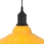 Lámpara colgante regulable altura E27 amarillo brillante Ø 31cm by , Lamps - Ref: Foro24-4103439, Price: 35,36 €, Discount: %