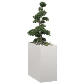 Jardinera 40x80x80 cm acero inoxidable by , Pots and planters - Ref: Foro24-860777, Price: 140,15 €, Discount: %