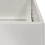 Jardinera 40x80x80 cm acero inoxidable by , Pots and planters - Ref: Foro24-860777, Price: 140,15 €, Discount: %