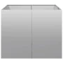 Jardinera 100x100x80 cm de acero galvanizado de , Maceteros y jardineras - Ref: Foro24-860827, Precio: 113,38 €, Descuento: %