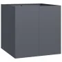 Jardinera acero gris antracita 80x80x80 cm de , Maceteros y jardineras - Ref: Foro24-860782, Precio: 152,62 €, Descuento: %
