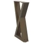Patas para mesa de centro 2 uds natural acero 38x(42-43,3) cm by , Table legs - Ref: Foro24-4012703, Price: 70,01 €, Discount: %