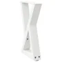 Patas de mesa de centro 2uds acero blanco 38x(42-43,3) cm by , Table legs - Ref: Foro24-4012701, Price: 70,01 €, Discount: %