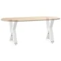 Patas de mesa de centro 2uds acero blanco 38x(42-43,3) cm by , Table legs - Ref: Foro24-4012701, Price: 70,01 €, Discount: %