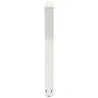 Patas de mesa de comedor 2 uds acero blanco 50x(72-73,3) cm by , Table legs - Ref: Foro24-4012717, Price: 105,80 €, Discount: %