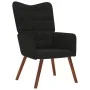 Sillón de relax de terciopelo negro de , Sillones - Ref: Foro24-4016816, Precio: 93,57 €, Descuento: %