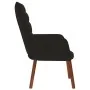 Sillón de relax de terciopelo negro de , Sillones - Ref: Foro24-4016816, Precio: 93,57 €, Descuento: %