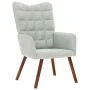 Sillón de relax con reposapiés terciopelo gris claro von , Sessel - Ref: Foro24-4016821, Preis: 128,60 €, Rabatt: %