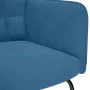 Silla mecedora de terciopelo azul von , Schaukelstühle - Ref: Foro24-4016842, Preis: 105,78 €, Rabatt: %