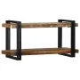 Estante de pared multicolor de madera maciza reciclada by , CD and DVD storage - Ref: Foro24-4017486, Price: 93,00 €, Discoun...