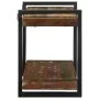 Estante de pared multicolor de madera maciza reciclada by , CD and DVD storage - Ref: Foro24-4017486, Price: 93,00 €, Discoun...