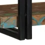 Estante de pared multicolor de madera maciza reciclada by , CD and DVD storage - Ref: Foro24-4017486, Price: 93,00 €, Discoun...