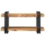 Estante de pared madera maciza de acacia 70x33x35 cm von , CD- und DVD-Speicher - Ref: Foro24-4017484, Preis: 84,32 €, Rabatt: %