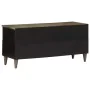 Mueble de TV madera maciza de mango negro 100x33x46 cm von , TV-Möbel - Ref: Foro24-4017810, Preis: 113,84 €, Rabatt: %