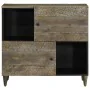 Aparador 80x33x75 cm madera maciza mango by , Sideboards - Ref: Foro24-4017819, Price: 117,06 €, Discount: %