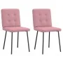Sillas de comedor 2 unidades terciopelo rosa von , Essstühle - Ref: Foro24-4101061, Preis: 81,84 €, Rabatt: %
