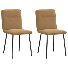 Sillas de comedor 2 unidades terciopelo marrón von , Essstühle - Ref: Foro24-4101217, Preis: 85,97 €, Rabatt: %