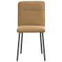 Sillas de comedor 2 unidades terciopelo marrón by , dining chairs - Ref: Foro24-4101217, Price: 85,97 €, Discount: %