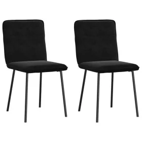 Sillas de comedor 2 unidades terciopelo negro von , Essstühle - Ref: Foro24-4101215, Preis: 86,62 €, Rabatt: %