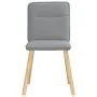 Sillas de comedor giratorias 2 unidades tela gris claro de , Sillas de comedor - Ref: Foro24-4101220, Precio: 104,31 €, Descu...