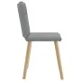 Sillas de comedor giratorias 2 unidades tela gris claro de , Sillas de comedor - Ref: Foro24-4101220, Precio: 104,31 €, Descu...