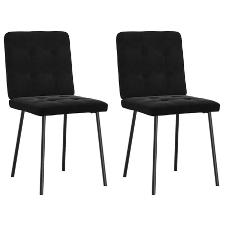 Sillas de comedor 2 unidades terciopelo negro von , Essstühle - Ref: Foro24-4101063, Preis: 102,97 €, Rabatt: %