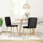 Sillas de comedor 2 unidades tela negro by , dining chairs - Ref: Foro24-4101222, Price: 104,31 €, Discount: %