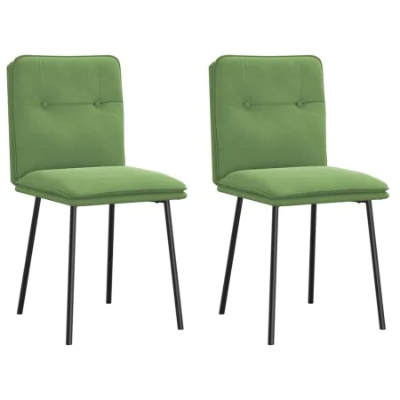 Sillas de comedor 2 unidades terciopelo verde claro by , dining chairs - Ref: Foro24-4101312, Price: 87,82 €, Discount: %