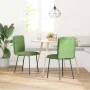 Sillas de comedor 2 unidades terciopelo verde claro by , dining chairs - Ref: Foro24-4101312, Price: 87,82 €, Discount: %
