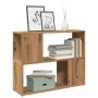 Estantería/divisor de espacios roble artisan 80x24x63 cm von , TV-Möbel - Ref: Foro24-856735, Preis: 49,28 €, Rabatt: %