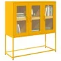 Aparador de acero laminado en frío amarillo 100,5x39x107 cm von , Sideboards - Ref: Foro24-853407, Preis: 133,67 €, Rabatt: %