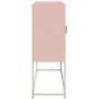 Aparador de acero laminado en frío rosa 100,5x39x107 cm von , Sideboards - Ref: Foro24-853405, Preis: 135,36 €, Rabatt: %