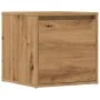 Cajón taburete madera ingeniería roble artesanal 40,5x40x40 cm von , Schubladen - Ref: Foro24-857040, Preis: 54,79 €, Rabatt: %