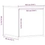 Cajón taburete madera ingeniería roble artesanal 40,5x40x40 cm von , Schubladen - Ref: Foro24-857040, Preis: 54,79 €, Rabatt: %