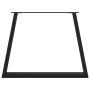 Patas mesa comedor forma V 2uds acero negro 100x(72-73,3) cm de , Patas para mesas - Ref: Foro24-4012580, Precio: 101,60 €, D...