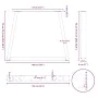 Patas mesa comedor forma V 2uds acero negro 100x(72-73,3) cm de , Patas para mesas - Ref: Foro24-4012580, Precio: 101,60 €, D...