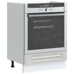 Mueble de horno Kalmar gris hormigón madera reconstituida von , Küchenschränke - Ref: Foro24-853521, Preis: 61,86 €, Rabatt: %