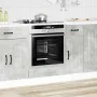 Mueble de horno Kalmar gris hormigón madera reconstituida von , Küchenschränke - Ref: Foro24-853521, Preis: 61,86 €, Rabatt: %