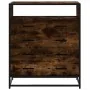 Cómoda de madera contrachapada roble ahumado 70x41x83,5 cm de , Cajoneras - Ref: Foro24-849091, Precio: 117,27 €, Descuento: %