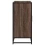 Aparador de madera de ingeniería marrón roble 92x35x76 cm by , Sideboards - Ref: Foro24-849018, Price: 82,17 €, Discount: %