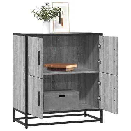 Aparador madera ingeniería gris sonoma 68x35x76 cm de , Aparadores - Ref: Foro24-848992, Precio: 82,22 €, Descuento: %