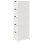 Caja de almacenaje apilable con ruedas 5niveles 75L 64x40x179cm by , Cargo forklifts - Ref: Foro24-4012374, Price: 154,50 €, ...