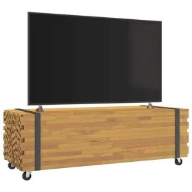Mesa de centro madera maciza de teca 110x45x35 cm by , Coffee table - Ref: Foro24-4009311, Price: 149,63 €, Discount: %