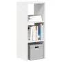 Librería apilable madera contrachapada blanca 30x30x80 cm by , Lockers and storage cabinets - Ref: Foro24-858803, Price: 48,6...