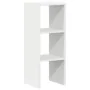 Librería apilable madera contrachapada blanca 30x30x80 cm by , Lockers and storage cabinets - Ref: Foro24-858803, Price: 48,6...